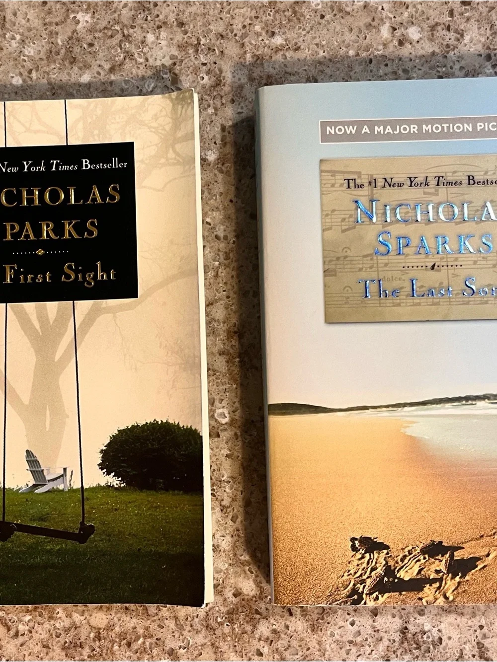 “At First Sight” and “The Last Song” Book Set by Nicholas Sparks